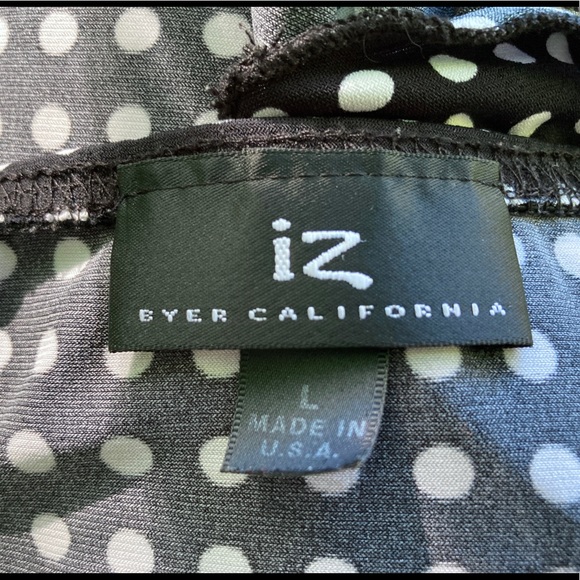 Black & White Polka Dot Halter Tank - Picture 3 of 6